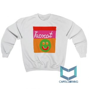 Tatocat Band Smile Striped Sweatshirt On Sale