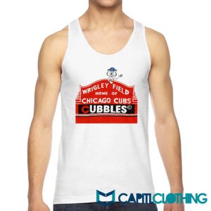 Harry Styles Wrigley Field Chicago Cubs Tank Top