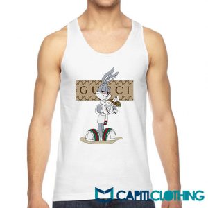 Rabbit Bugs Bunny Gucci Parody Tank Top