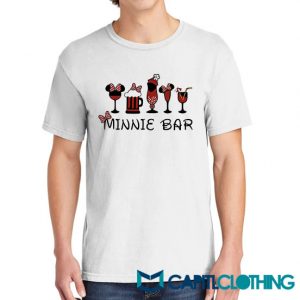 Disney And Minnie Bar Tee