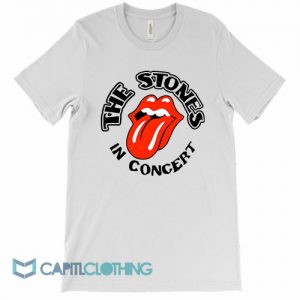 Faded Concert The Rolling Stones Tee