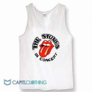 Faded Concert The Rolling Stones Tank Top