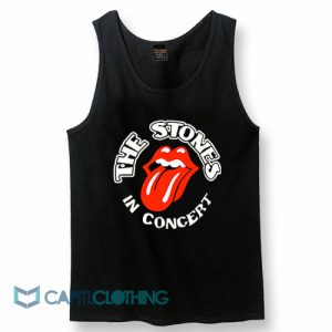 Faded Concert The Rolling Stones Tank Top