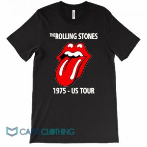 US Tour 1975 The Rolling Stones Tee