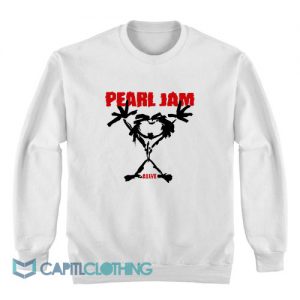 Alive Stickman Pearl Jam Sweatshirt