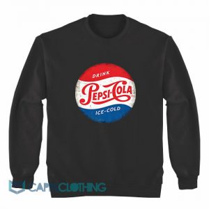 Drink Pepsi Cola Ice Cold Sweatshirt