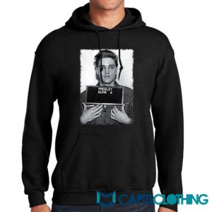 Elvis Presley Mugshot Hoodie