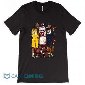 Kobe Bryant Michael Jordan And LeBron James Tee