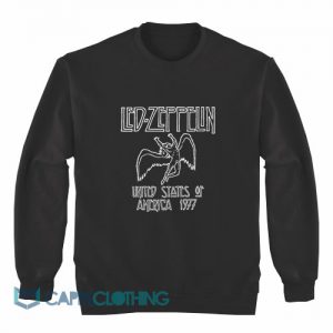 Led Zeppelin United States Of America 1977 Sweatshirt