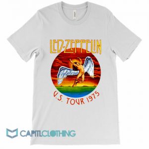 Led Zeppelin Us Tour 1975 Tee