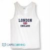 London England Flag Tank Top