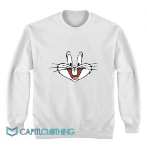 Looney Tunes Bugs Bunny Face Sweatshirt