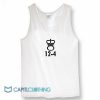 12-4 White Tank Top