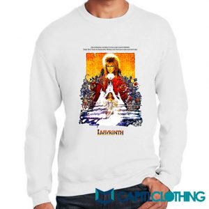 Labyrinth 86 Film Cool David Bowie Retro Sweatshirt