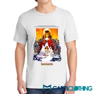 Labyrinth 86 Film Cool David Bowie Retro Tee