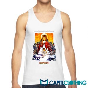 Labyrinth 86 Film Cool David Bowie Retro Tank Top