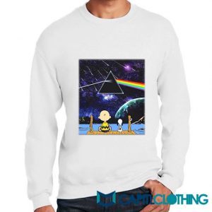 Pink Floyd Snoopy Dark Side Of The Moon Sweatshirt