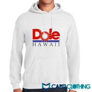 Vintage 1990 Dole Pineapple Yellow Hoodie