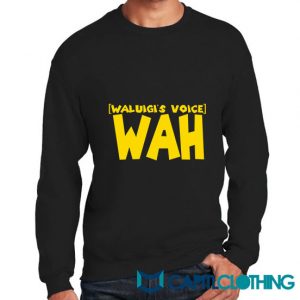 Waluigi Voice Wah Sweatshirt