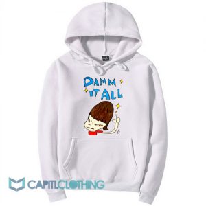 Yoshitomo Nara Damm It All Hoodie