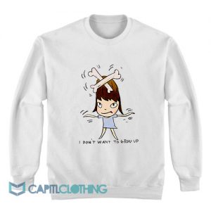 Yoshitomo Nara I Don't Want To Grow Up Sweatshirt