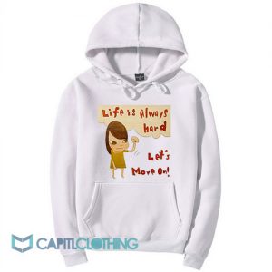 Yoshitomo Nara Life Is Always Hard Hoodie