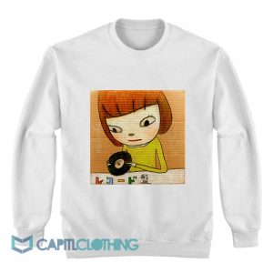 Yoshitomo Nara Schallplatten Sweatshirt