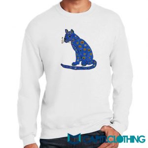 Abba Blue Cat Sweatshirt