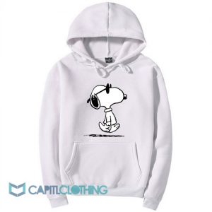 Snoopy Wearing Glasses Hoodie