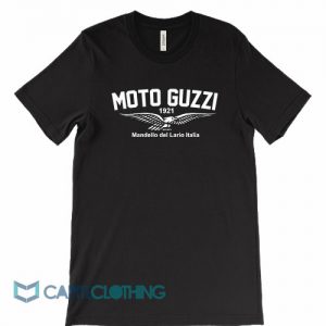 Vintage Moto Guzzi Wings Motorcycle Biker Tee