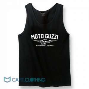 Vintage Moto Guzzi Wings Motorcycle Biker Tank Top