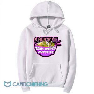 Funny Knuckle Bone Broth Avenue Hoodie