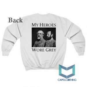 Get Buy My Heroes Wore Grey Sweatshirt