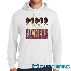 The Rolling Stones Flowers Album Hoodie