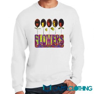 The Rolling Stones Flowers Album Sweatshirt