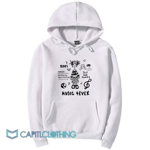 2001 Radio Dolls Music 4ever Hoodie