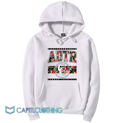 A Day To Remember Floral Hoodie