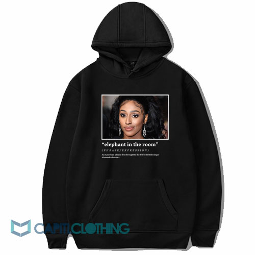 Alexandra Burke Elephant In Room Hoodie