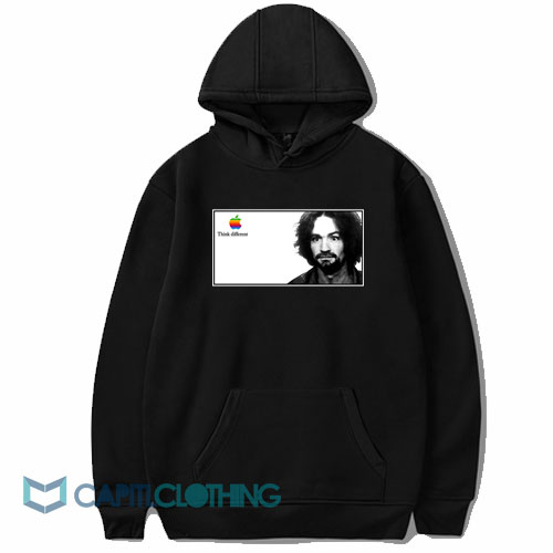 Charles Manson Think Different Apple Gay Flag Hoodie