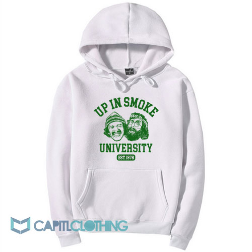 Cheech and Chong Up In Smoke University Hoodie