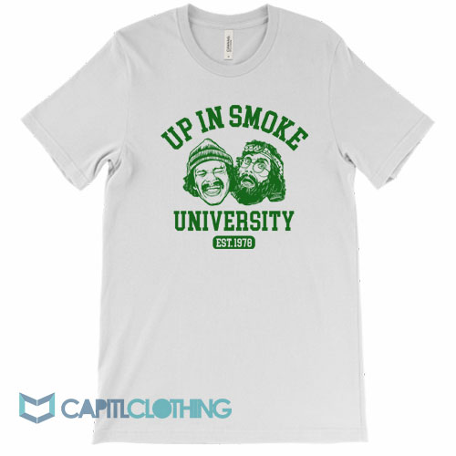 Cheech-and-Chong-Up-In-Smoke-University-Tee