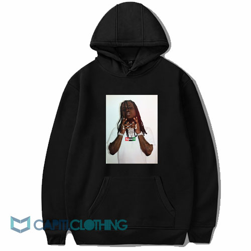 Chief Keef Photo Box Logo Hoodie