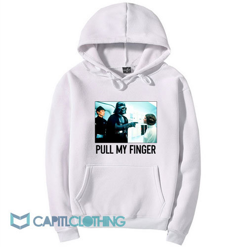 Darth Vader Pull My Finger Hoodie