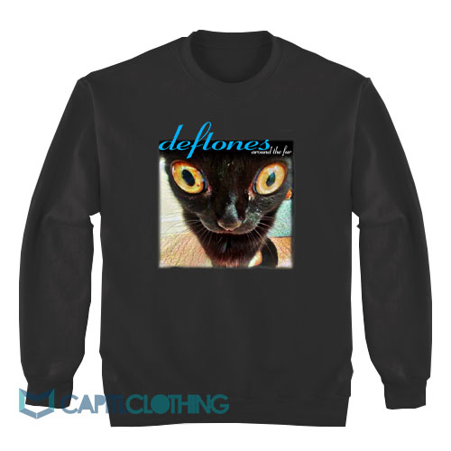 Deftones-Around-The-Fur-Cat-Sweatshirt1