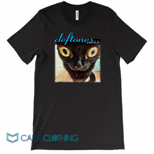 Deftones-Around-The-Fur-Cat-Tee