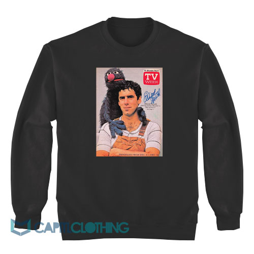 Elliot-Gould-And-Grover-Poster-Sweatshirt