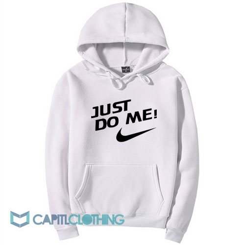 Just Do Me Logo Parody Hoodie