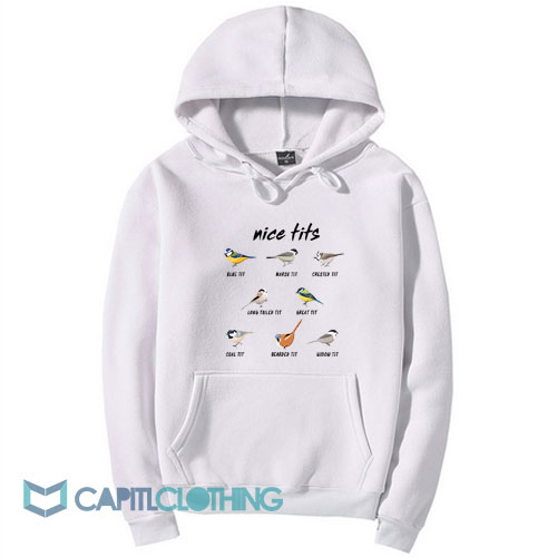 Nice Tits Birds Birdwatcher Hoodie