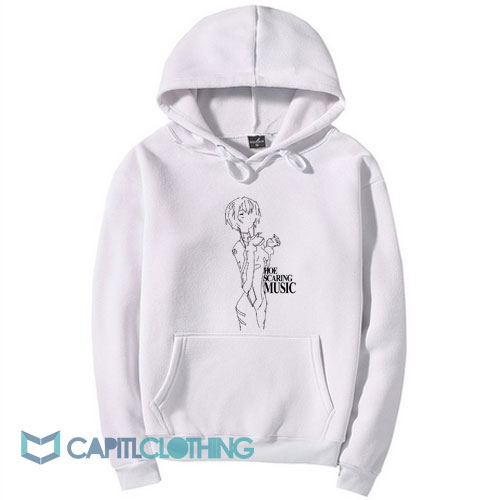 Rei Ayanami Hoe Scaring Music Hoodie