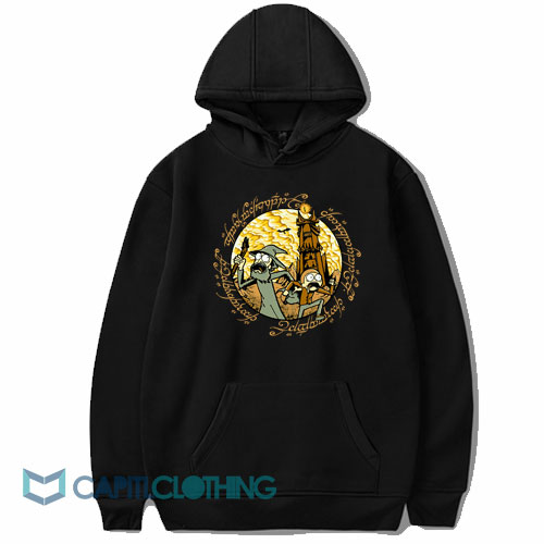 Rick and Morty X The Lord Of The Rings Hoodie